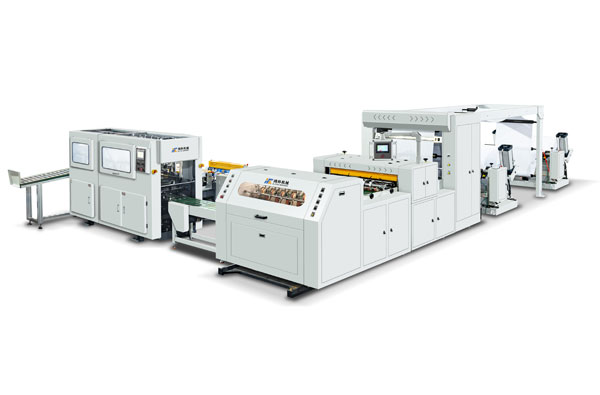 HKS-A4系列四卷全自動切紙機(jī)+包裝機(jī)